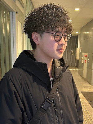 プードルパーマ【福岡/天神/くせ毛カット/メンズパーマ】