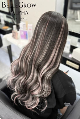 カラー＋エクステ