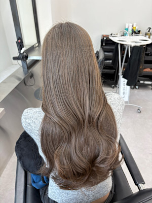 ブリーチなしでできるヘーゼルベージュ♪10代20代30代