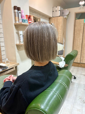 【Ayung銀座】透明感カラー✖️グレージュ