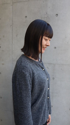 切りっぱなしボブ/髪質改善