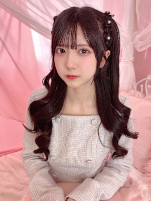 橋本菜々子ちゃん編み上げハーフツイン＊まゆ/小顔/大須 栄