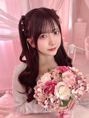 橋本菜々子ちゃん編み上げハーフツイン＊まゆ/小顔/大須 栄