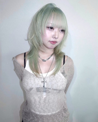 セクションカラー　ケアブリーチ　ブリーチカラー　表参道/原宿