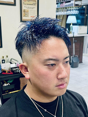 【30代 男性】ロンドンブルーフェード（大宮/バーバー）
