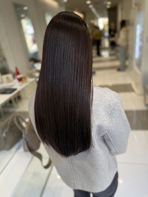 美髪ストレート