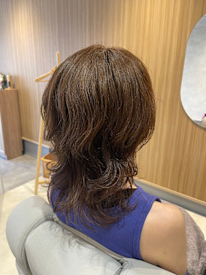 くせ毛活かしウルフレイヤー