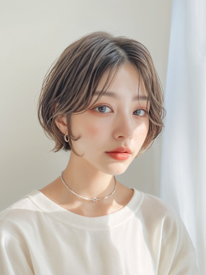 20代30代40代　似合わせ大人ショート＃64