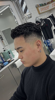 フェード×リバースパーマ