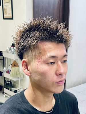 【20代 男性】ロンドンツイスパフェード（大宮/バーバー）