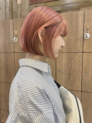 【黒田】暖色ボブ/ミニボブ