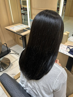 髪質改善ストレート