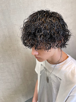 スパイラルパーマ/シャドウパーマ【福岡/天神/メンズパーマ】