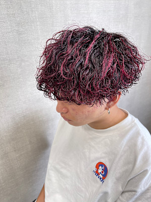 波巻きツイストスパイラル【福岡/天神/メンズパーマ】