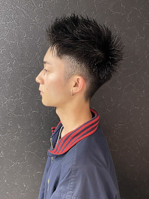 ☆メンズ短髪×スパイキーショート