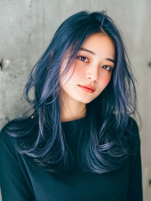 色落ちが綺麗なネイビーブルー