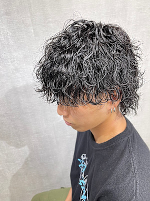 波巻きスパイラル/メンズウルフ【福岡/天神/メンズパーマ】