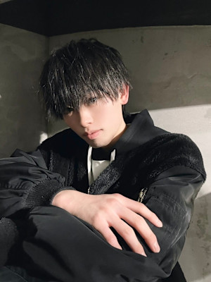 ☆メンズマッシュウルフ×長めバング