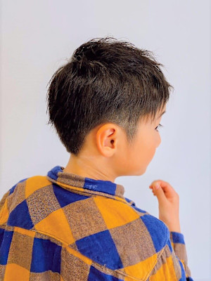 キッズカット 刈り上げ メンズカット 小学生カット