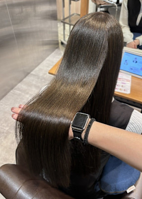 髪質改善ストレート