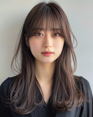エレガントなロングスタイル
