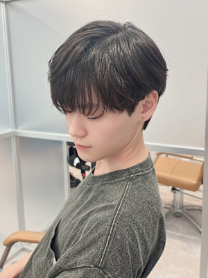 シースルーバング【福岡／天神／メンズサロン】