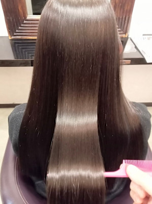 【髪質改善】コスメ縮毛矯正 ×保湿トリートメント/赤羽/赤羽