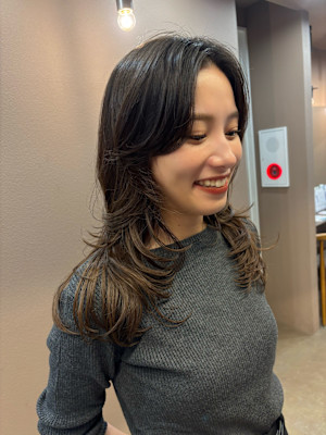 レイヤーカット、レイヤースタイル【井上咲】