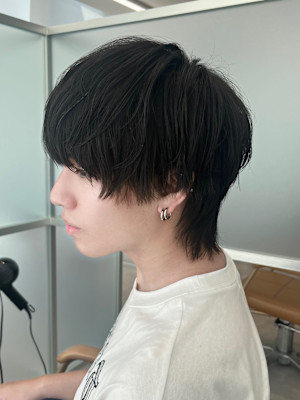 中性ウルフ【福岡／大名／メンズサロン】