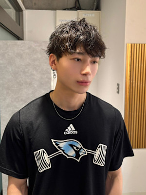 takumi/メンズマッシュ/シャドウパーマ/レイヤー