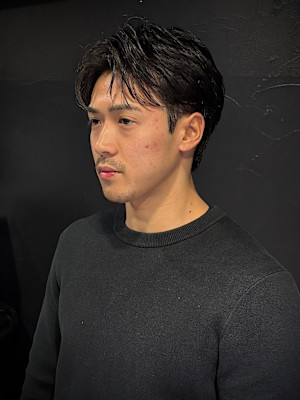 【ニュアンスショート】短髪/ツーブロック/ニュアンスパーマ