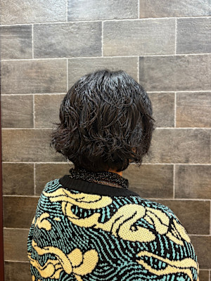 ショートボブパーマ