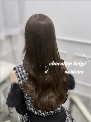 ブリーチなしチョコレート＊rina/小顔/大須 /栄