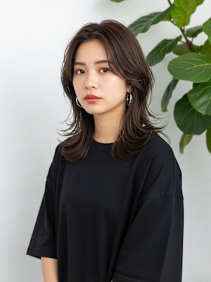 ハイレイヤーカット/ハイレイヤーウルフ/シャギー/