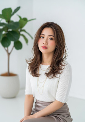 バタフライカット/ハイレイヤーカット/シャギー