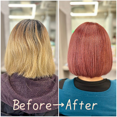 艶感レッドボブ