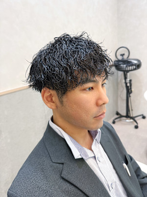 波巻きスパイラルパーマ