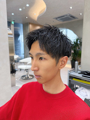 アップバングショート