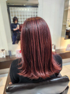 ハイライト×ピンク