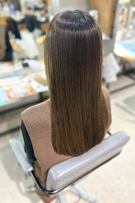 髪質改善カラー/ベージュカラー