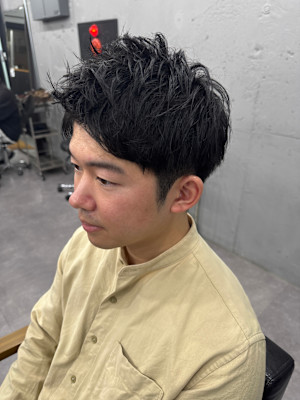 WAVY 桜木町×アップバングショート