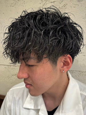 スパイラルパーマ