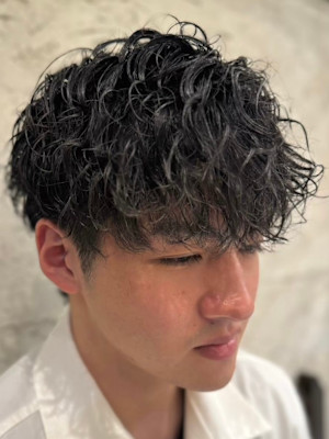 スパイラルパーマ