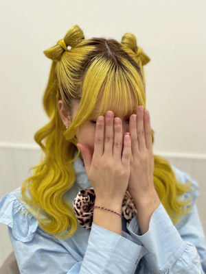 【ヘアメ】立体リボンハーフツイン♪_ユウ(大須)