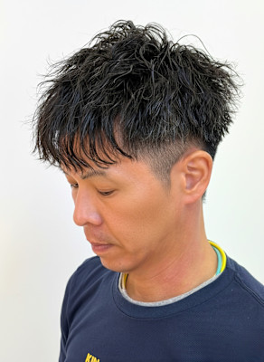 波巻きスパイラルパーマ