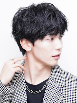 眉毛カット ニュアンスパーマ フェザーパーマ 20代 束感