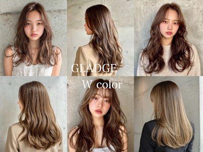 ブリーチなしダブルカラー×ヘーゼルベージュ