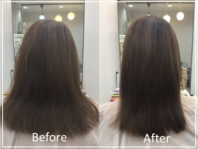 ☆ナチュラルストレート☆キレイな大人スタイル