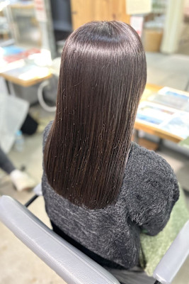 ラベンダーカラー/艶カラー