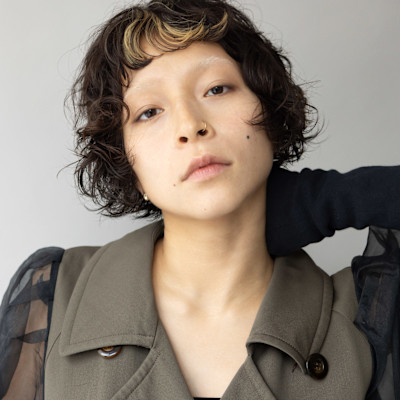 ショートボブ　パーマ